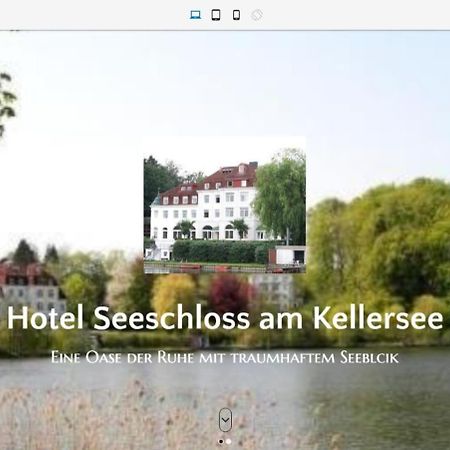See Schlosshotel Am Kellersee Eutin Extérieur photo